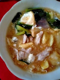 รูปของ ราดหน้าผักหมูนุ่ม