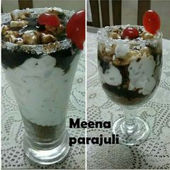 A picture of Fruit Chocolate punch.