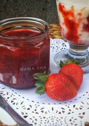 Foto resep Selai strawberry homemade