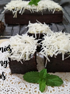 Foto resep Brownies Pisang Kukus 🍌 (Tanpa Mixer)