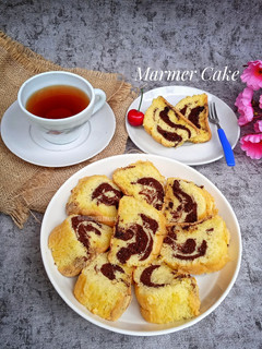 Foto resep Marmer Cake | Bolu Marmer