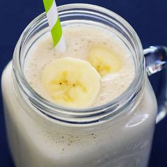A picture of Peanut Butter Banana Smoothie.