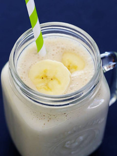 A picture of Peanut Butter Banana Smoothie.
