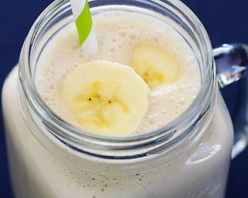 The New Way Make Recipe Peanut Butter Banana Smoothie Very Delicious