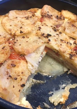 Una foto de Tortilla de papa al horno
