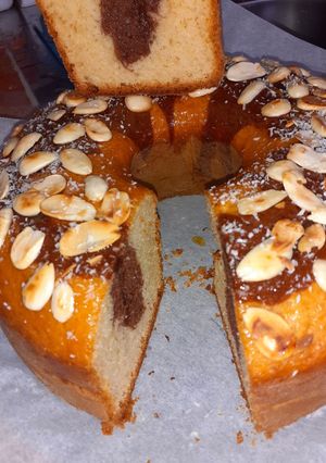 Una foto de Bizcocho de cacao puro 🍩🍩🍩