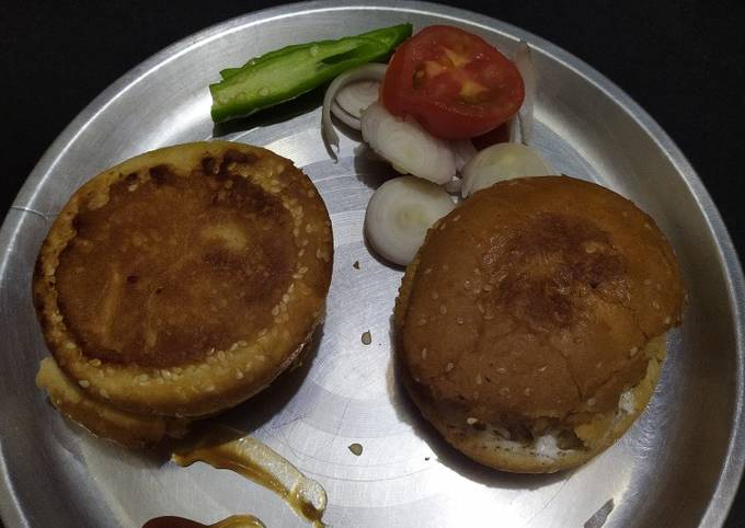 Veg burger Recipe
