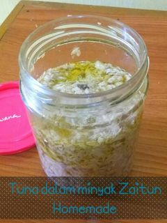 Foto resep Homemade Ikan Tuna Kaleng dengan Minyak Zaitun
