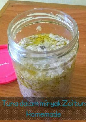 Foto resep Homemade Ikan Tuna Kaleng dengan Minyak Zaitun