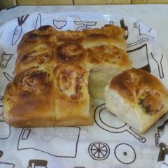 A picture of Rolled Pizza Bread.