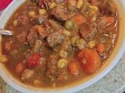 A picture of sirloin steak tips