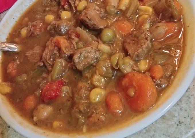 Homemade Vegetable Beef Soup