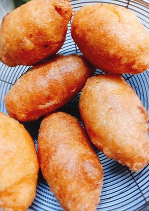 Hình của món Bánh nếp nhân thịt.