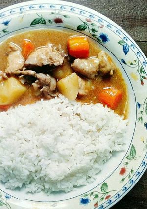 Foto resep Nasi Kare Ayam 🍛🍛🍛