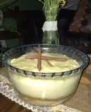 Postre con Crema de Vainilla súper rica!!!