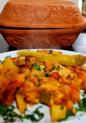 O poză a rețetei GHIVECI DE LEGUME CU PUI🧿.