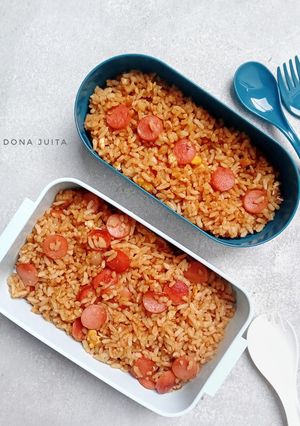 Foto resep Nasi Goreng Sosis