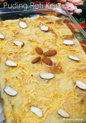 Foto resep Puding Roti Keju