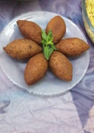 صورة لوصفة كبة برغل بدون ماكينة