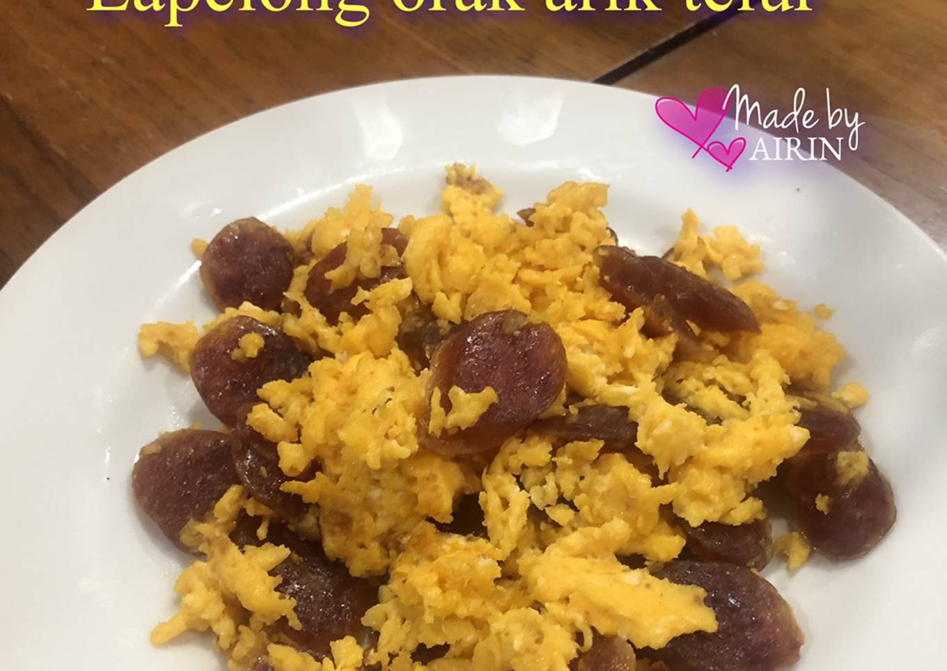 Lapciong orak arik telur