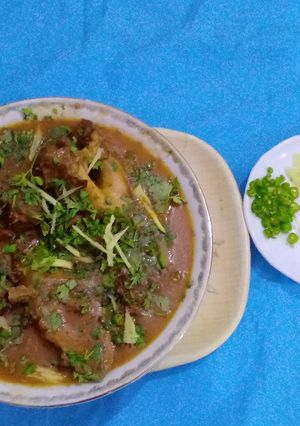 A picture of Homemade beef nahari.