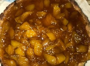Una foto de Tarta de mango (Mango pie)