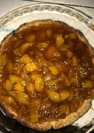 Una foto de Tarta de mango (Mango pie)