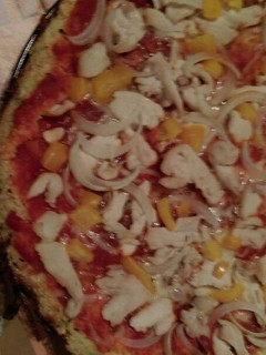 Una foto de Masa de pizza de coliflor