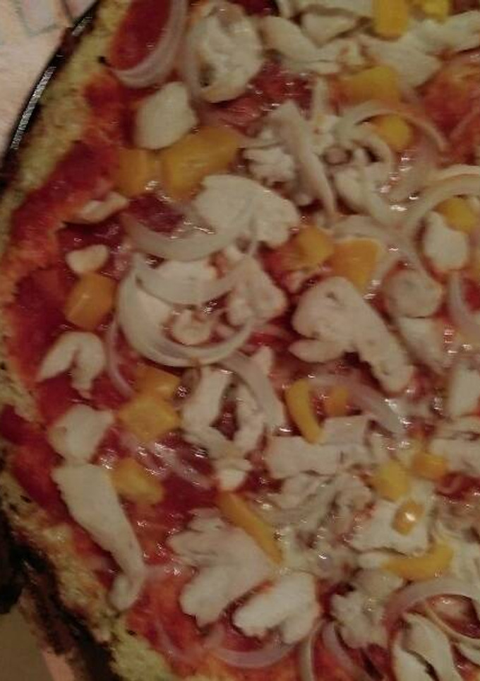 Una foto de Masa de pizza de coliflor