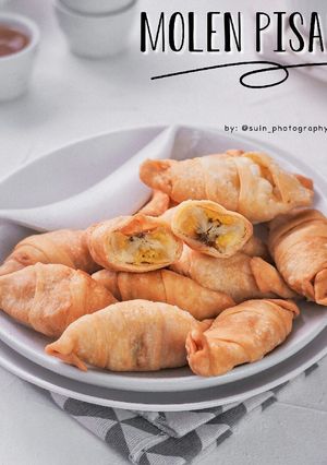 Foto resep Molen pisang empuk renyah