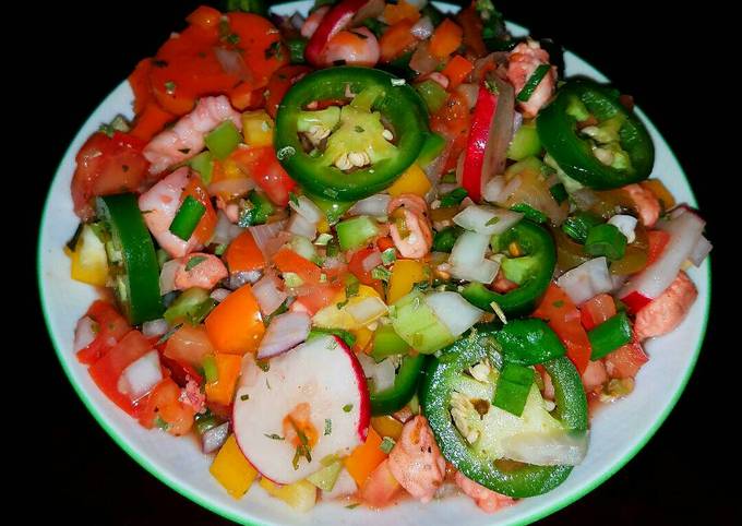 Mike's Spicy Mexican Shrimp Ceviche