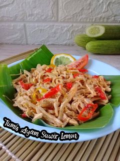 Foto resep Tumis Ayam Suwir Lemon