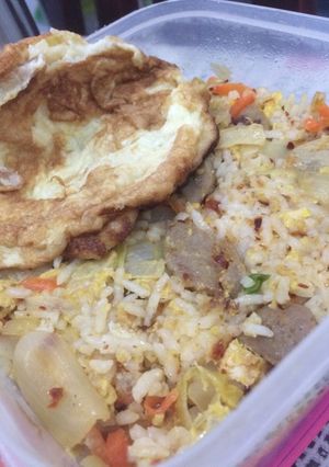 Foto resep Nasi Kukus Campur