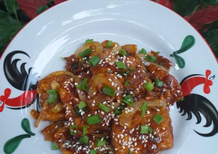 118. Dubu Jorim 두부 조림 / Spicy Braised Tofu