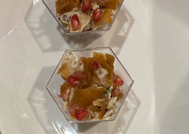 فتة دجاج