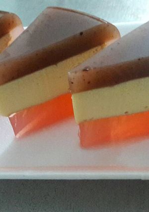 Hình của món Đông sương flan.
