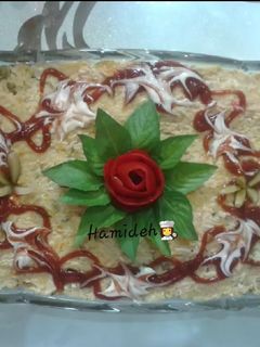 عکسی از دستور الویه مرغ 😋