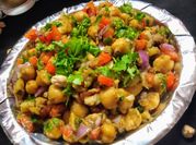 A picture of kabuli chickpeas