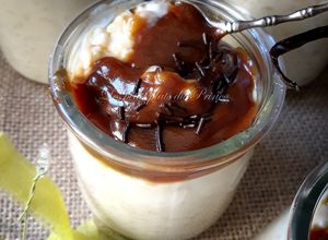 Une photo de Riz au lait, caramel fleur de sel