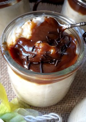 Une photo de Riz au lait, caramel fleur de sel