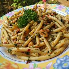 รูปของ Shrimp Scampi with Pasta