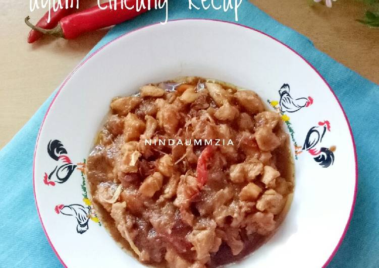 Resep Ayam Cincang Kecap Anti Gagal