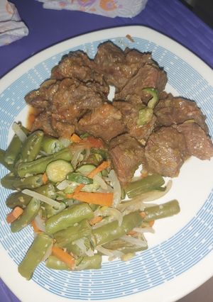 Una foto de Ensalada de habichuelas una opción diferente