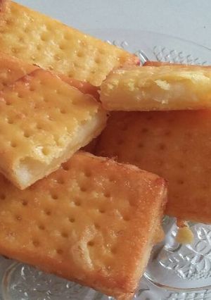 Foto resep crekers keju vla durian