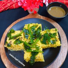 A picture of Dhokla.