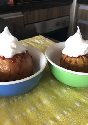 Una foto de Manzanas al Vino