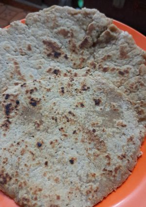 A picture of Meethi roti.