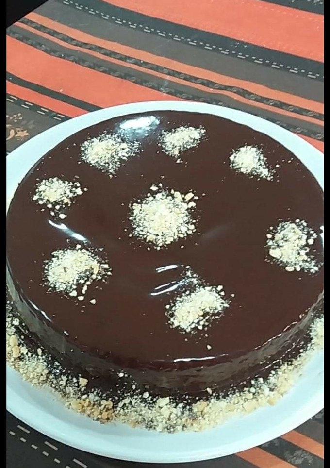 Una foto de Torta de chocolate al microondas