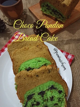 Cara Mudah Menyiapkan Resep Choco Pandan Bread Cake yang  Bikin Ketagihan Anti Ribet, Uenak Banget