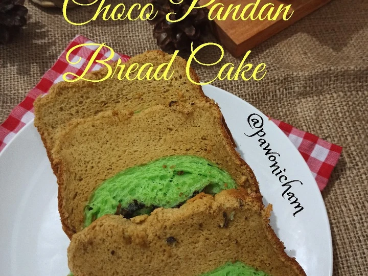 Cara Mudah Menyiapkan Resep Choco Pandan Bread Cake yang  Bikin Ketagihan Anti Ribet, Uenak Banget